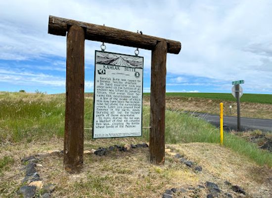 idaho/palouse/landmark/wa-historical-marker-32-kamiak-butte