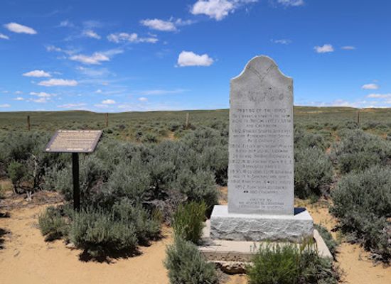 wyoming/park-county/landmark/parting-of-the-ways-emigrant-cut-off-historic-site