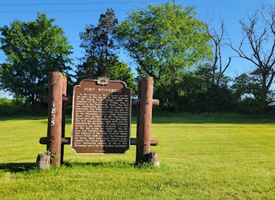 wisconsin/central-sands/landmark/wisconsin-state-historical-marker-61-fort-winnebago