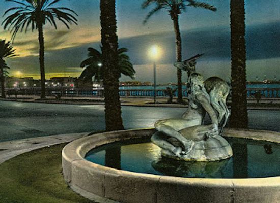 libya/gharyan/landmark/gazelle-fountain