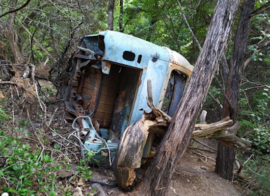 texas/central-texas/landmark/abandoned-vw-bus
