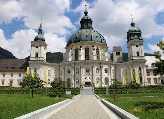 germany/swabia/landmark/ettal-abbey