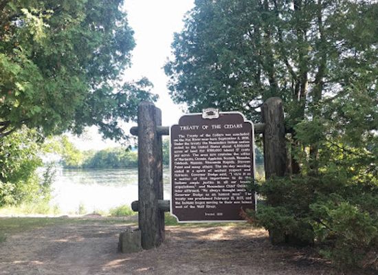 wisconsin/central-wisconsin/landmark/treaty-of-the-cedars-historical-landmark