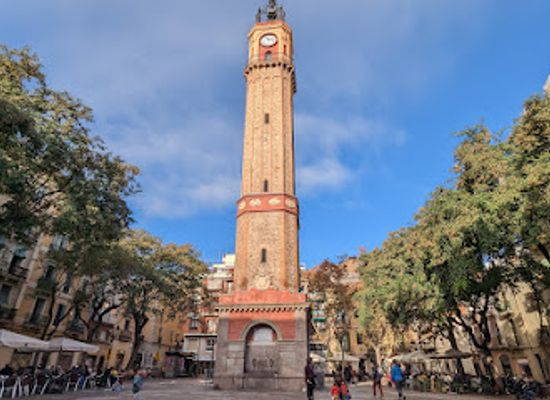 spain/barcelona/gracia/landmark/torre-del-rellotge
