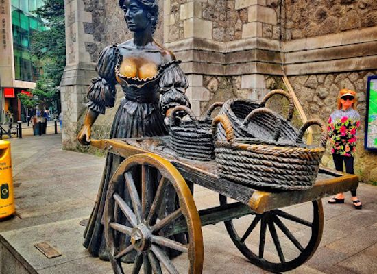 ireland/dublin/grafton-street/landmark/molly-malone-statue