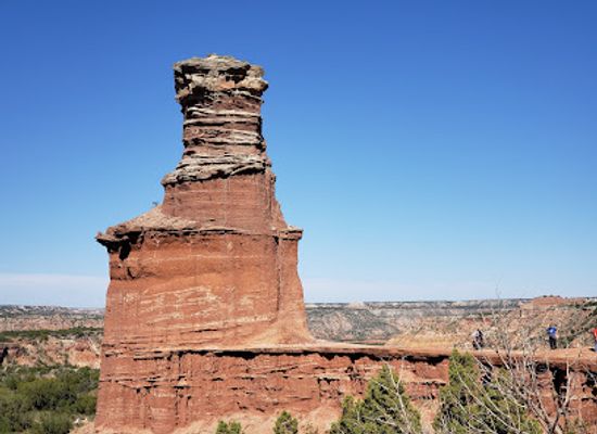 texas/palo-duro-canyon-state-park/landmark/the-lighthouse-rock