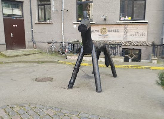 latvia/riga/central-district/landmark/donkey