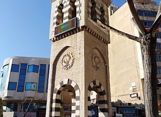 jordan/irbid/landmark/irbid-clock-memorial-square