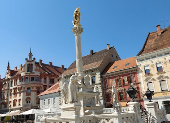 slovenia/maribor/drava/landmark/plague-column