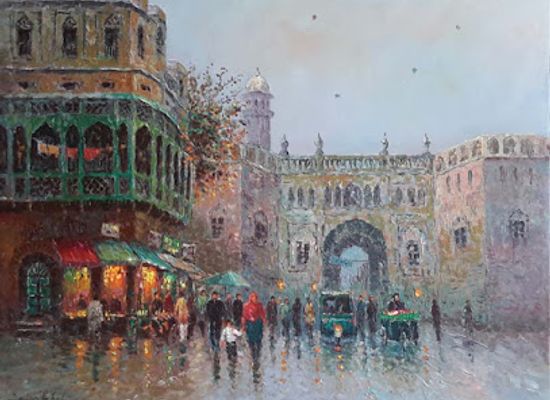 pakistan/lahore/gulberg/landmark/oyster-art-gallery