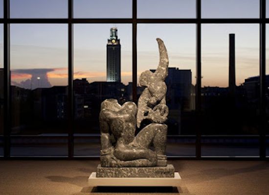 texas/austin/landmark/koren-der-harootian-prometheus-and-vulture-sculpture-ut-landmarks
