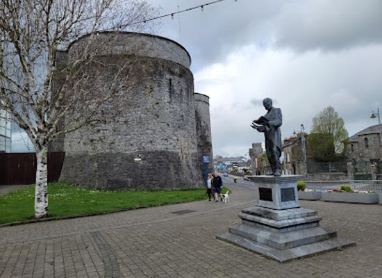 ireland/limerick/landmark/bishops-palace-the-griffon-lion-royal-palace