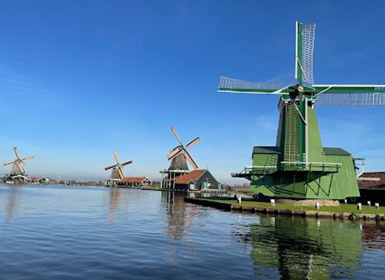 netherlands/zaanse-schans/landmark/paintmill-de-kat