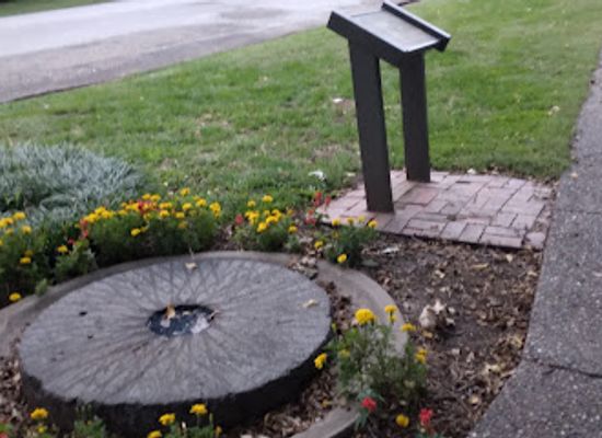 iowa/burlington/landmark/iowa-s-first-grist-millstone