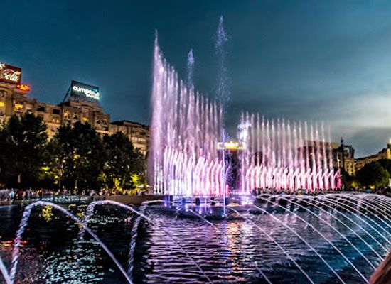 romania/bucharest/cismigiu/landmark/bucharest-fountains