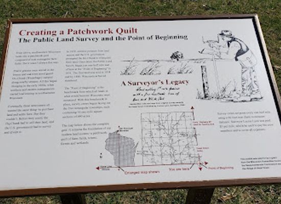 wisconsin/southwest-wisconsin/landmark/historical-marker-172-the-point-of-beginning