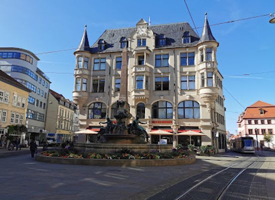 germany/erfurt/landmark/barfusserkirche