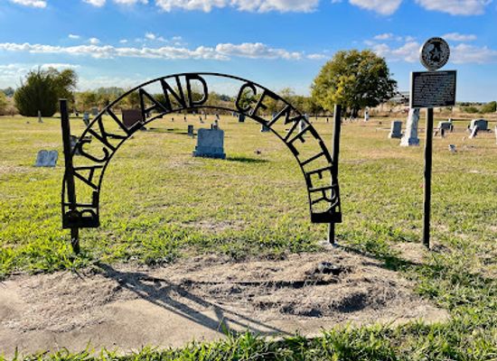 texas/blackland-prairie/landmark/blackland-cemetery-texas-state-historical-marker