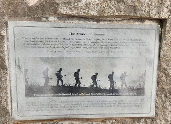 oregon/high-desert/landmark/wildland-firefighter-monument