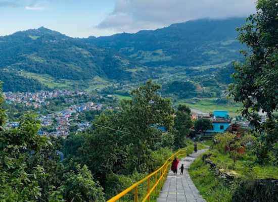 nepal/pokhara/world-peace-pagoda/landmark/puspa-garden