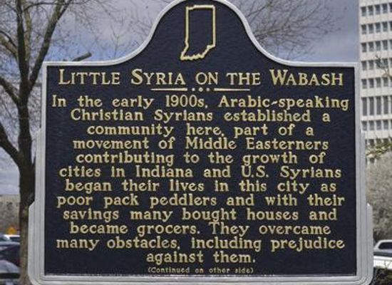 indiana/wabash-valley/landmark/little-syria-on-the-wabash-marker