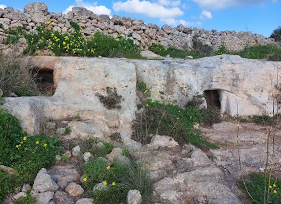 malta/mistra-bay/landmark/punic-tombs