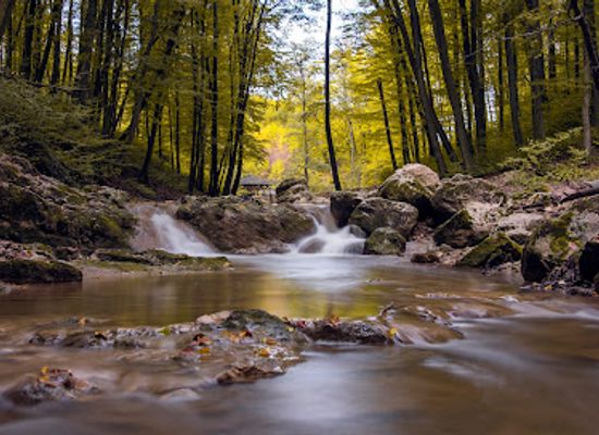 hungary/bakony/landmark/roman-bath-waterfall