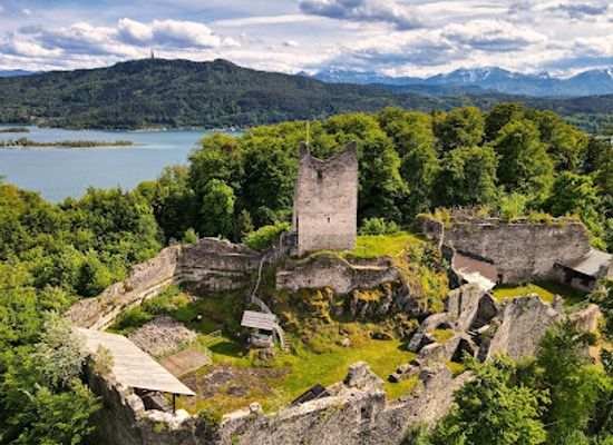austria/klagenfurt/landmark/burgruine-leonstein