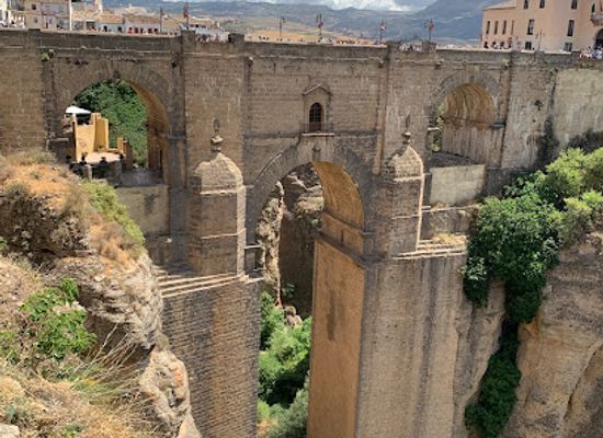 spain/ronda/landmark/sculpture-of-sister-angela-de-la-cruz