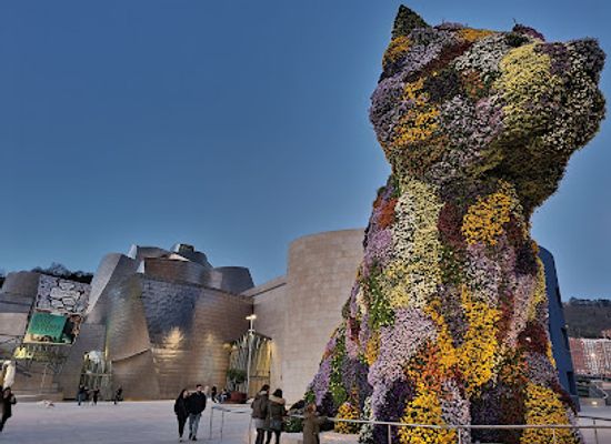 spain/bilbao/deusto/landmark/puppy