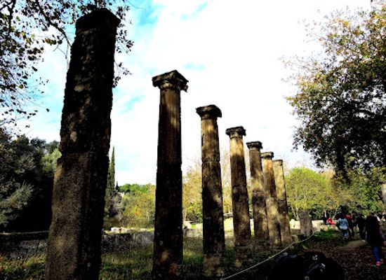 greece/olympia/landmark/altar-of-demeter-hamyne