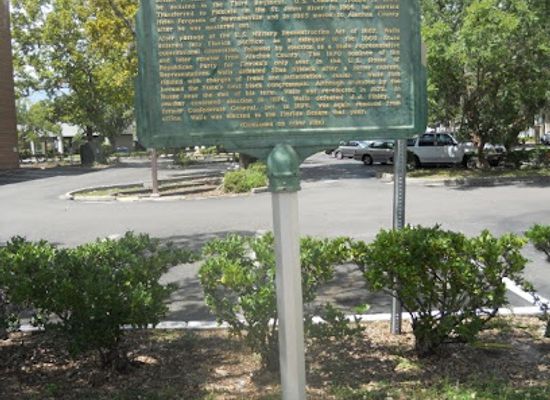 florida/gainesville/landmark/josiah-t-walls-historical-marker