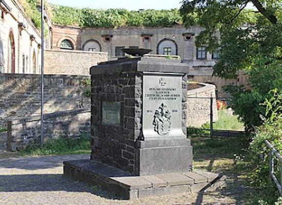 germany/koblenz/ehrenbreitstein/landmark/denkmal-fur-das-infanterie-regiment-von-goeben-nr-28