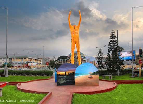 nigeria/lagos/ikeja/landmark/fela-kuti-effigy