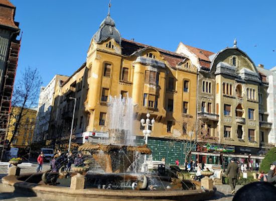 romania/banat/landmark/fish-fountain