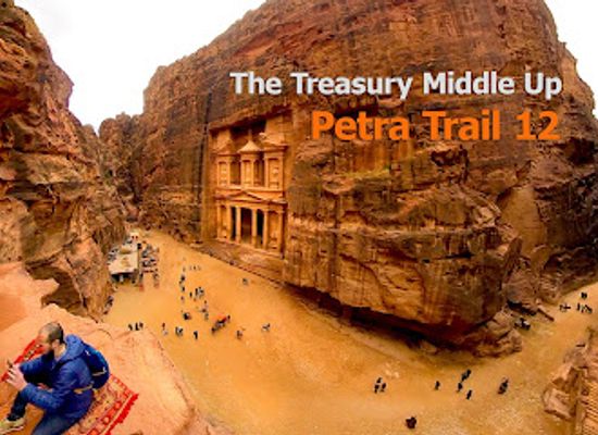 jordan/petra/landmark/the-treasury-from-above