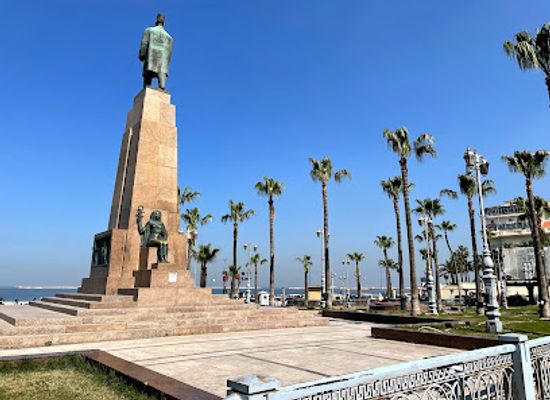 egypt/alexandria/landmark/saad-zaghloul-statue
