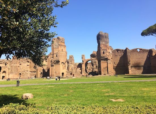italy/lazio/landmark/baths-of-caracalla