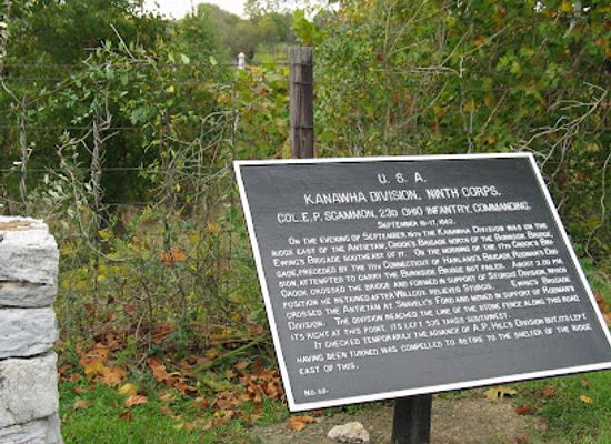 maryland/antietam-national-battlefield/landmark/monuments-of-scammon-s-brigade-kanawah-division-antietam-12th-23rd-30th-ohio