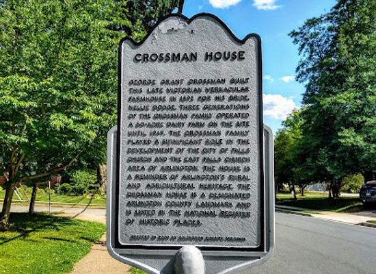 virginia/northern-virginia/landmark/crossman-house-historical-marker