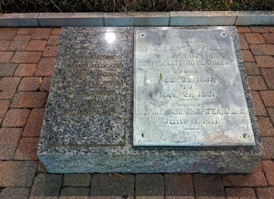 alabama/montgomery/landmark/site-of-the-first-confederate-government-buildings
