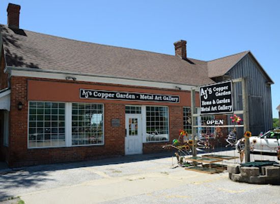 iowa/amana-colonies/landmark/aj-s-copper-garden-metal-art-gallery