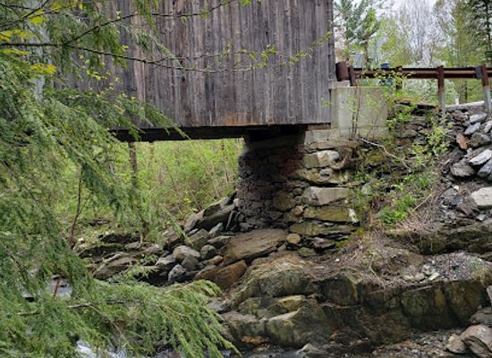 vermont/stowe/landmark/gold-brook-covered-bridge