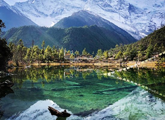 nepal/manang/landmark/green-lake