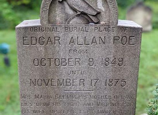 maryland/laurel/landmark/edgar-allan-poe-s-grave