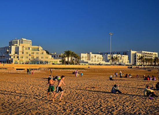 morocco/agadir/landmark/plage-d-agadir