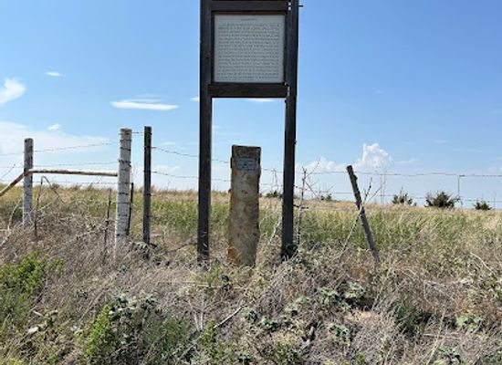 oklahoma/cross-timbers/landmark/thomas-site-historical-marker