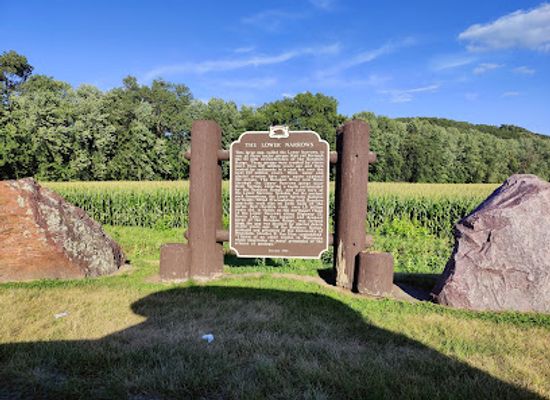 wisconsin/central-sands/landmark/the-lower-narrows-historical-marker