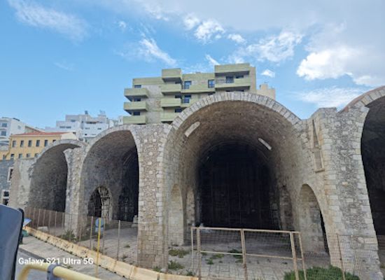 greece/heraklion/old-town/landmark/venetian-shipyards-vechi