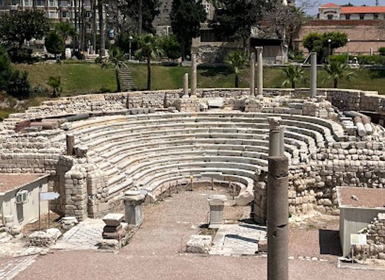 egypt/alexandria/stanley/landmark/ancient-roman-theater-alexandria
